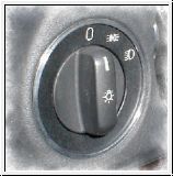 RINGS ALUMINIUM LIGHT AND FOG SWITCH BMW E38/E39