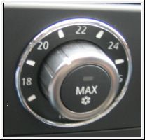 Ringe fÃ¼r Klimabedienung Aluminium BMW E60,E61