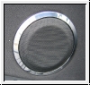 DOOR SPEAKER RINGS,† POLISHED ALUMINIUM, BMW†E87